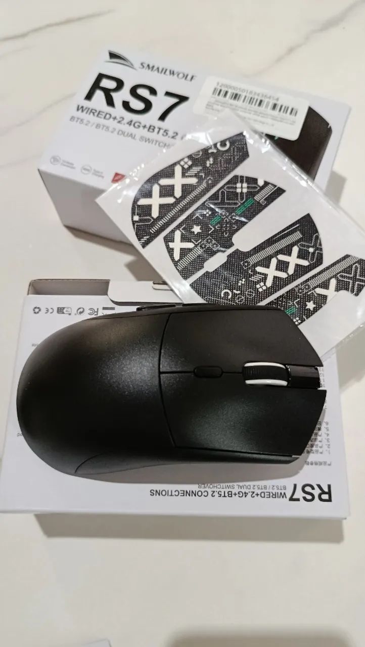 Mouse Gamer Smailwolf RS7 - Sensor Paw 3311