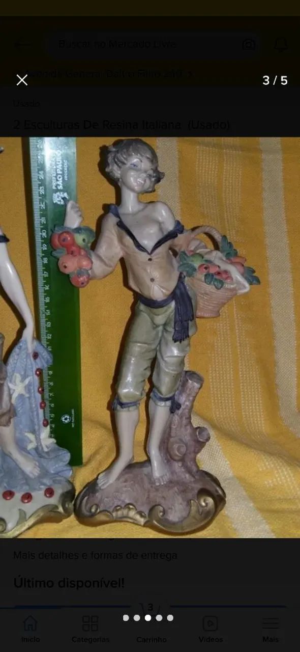 Escultura de resina italiana  - Foto 5