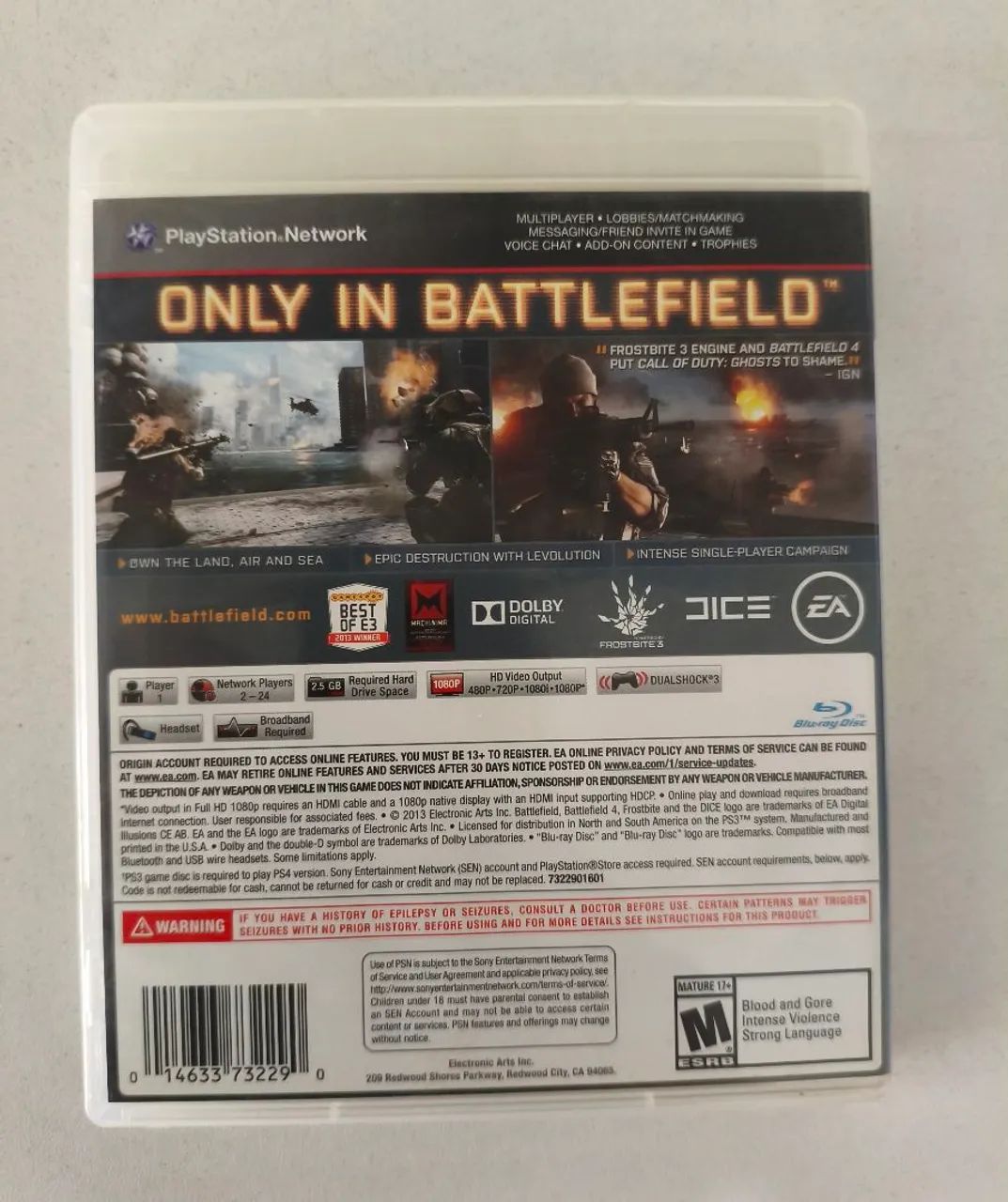 Jogo Battlefield 4 original PS3  - Foto 4