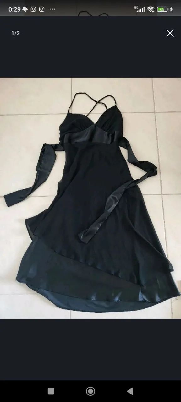 Vendo vestido e uma lingerie 
