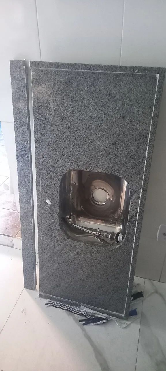 Pia de cozinha com torneira tudo novo - Foto 5