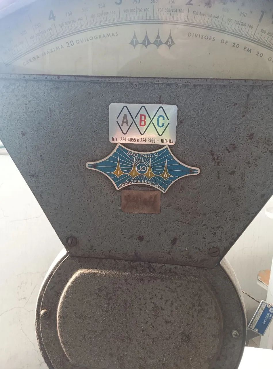 Balança antiga 20 kilos funcionando perfeitamente  - Foto 2