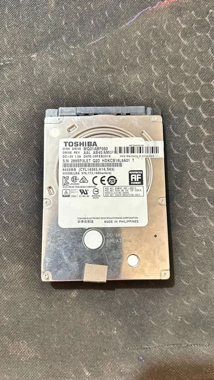 HD 2,5? 500GB