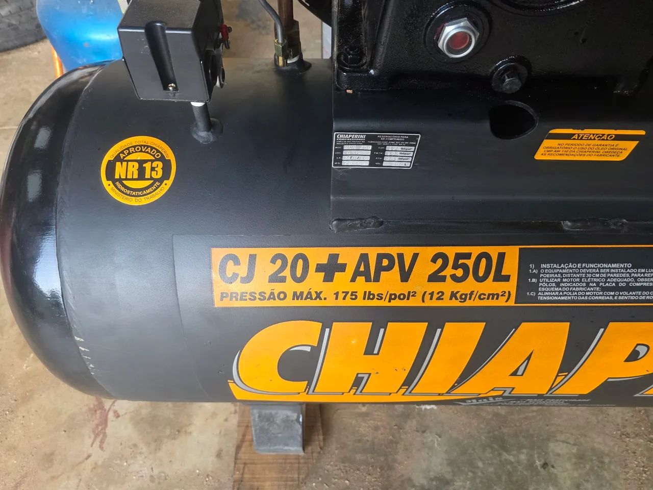 compressor chiaperini 250 L - Foto 3
