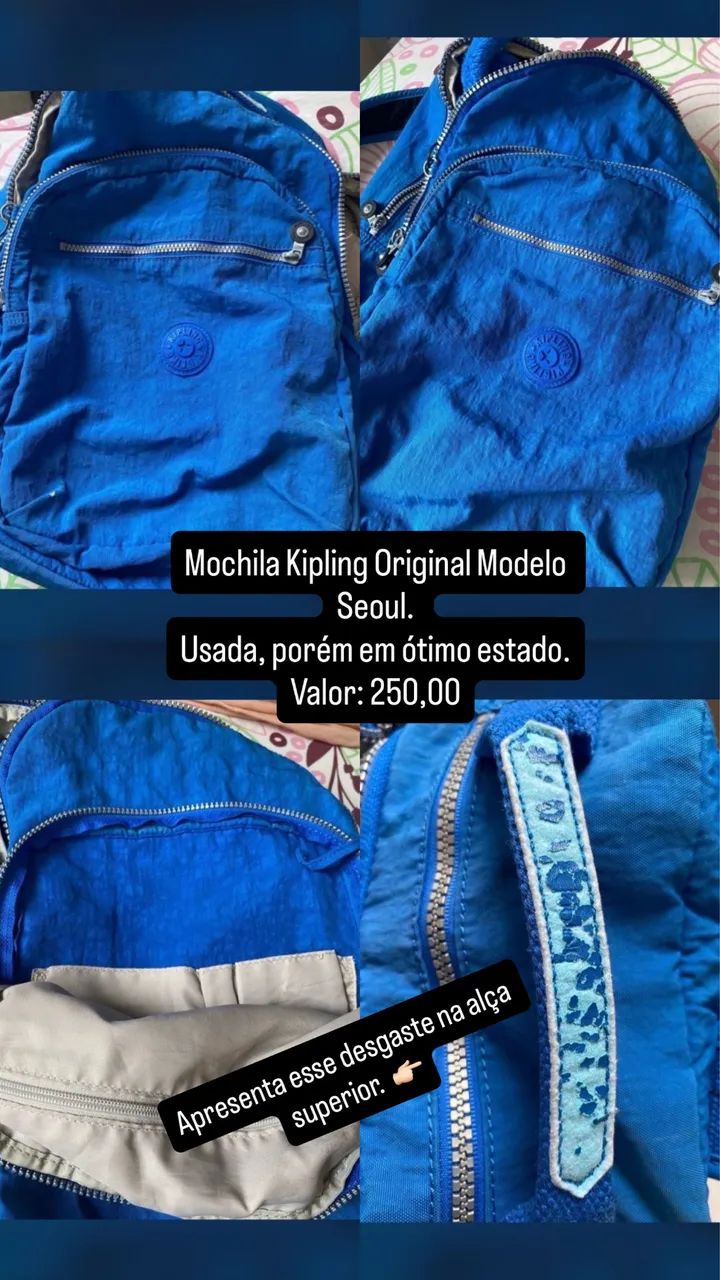 Mochila kipling original usada