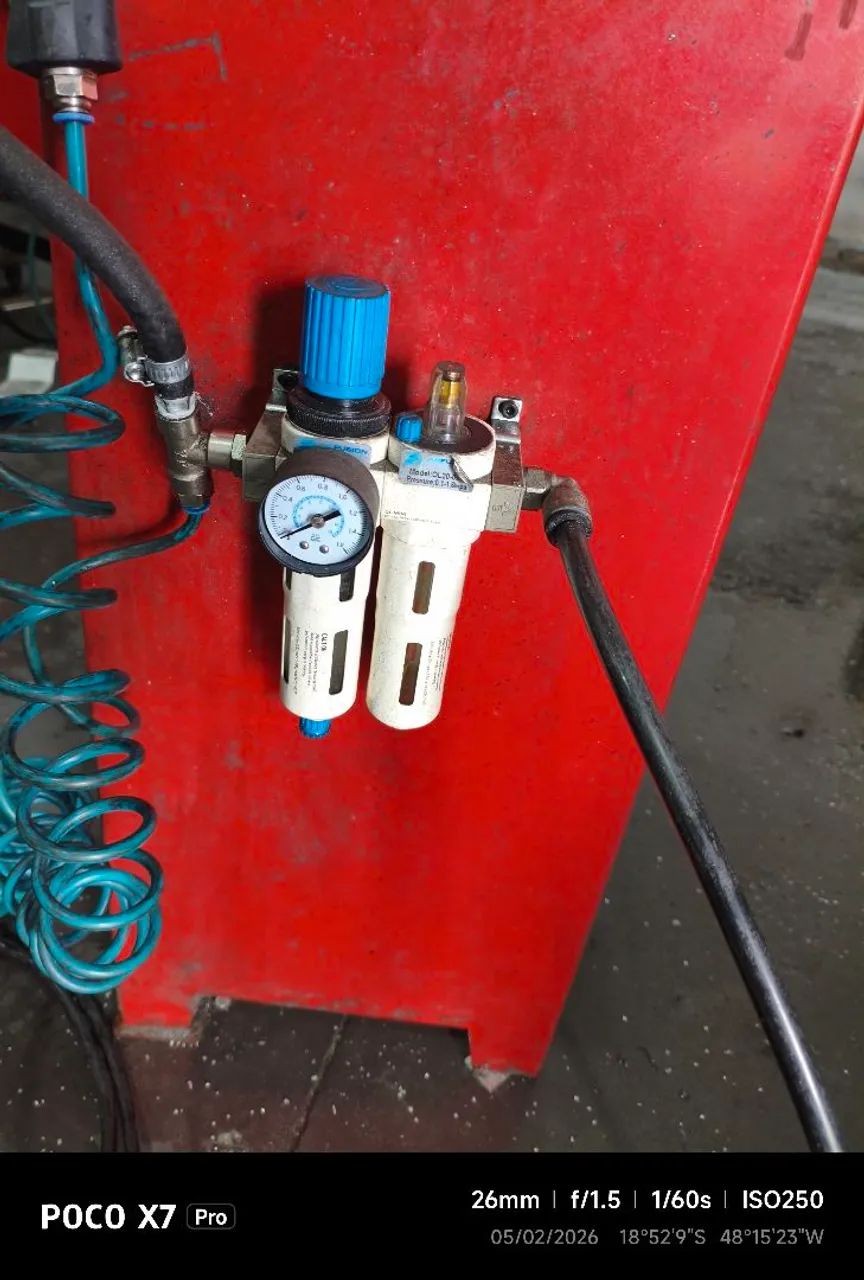 Prensa pneumática  - Foto 4