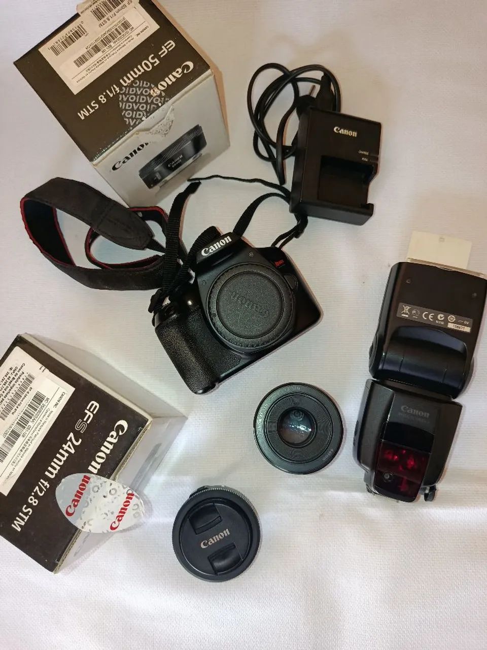 Kit Completo Câmera+Lente