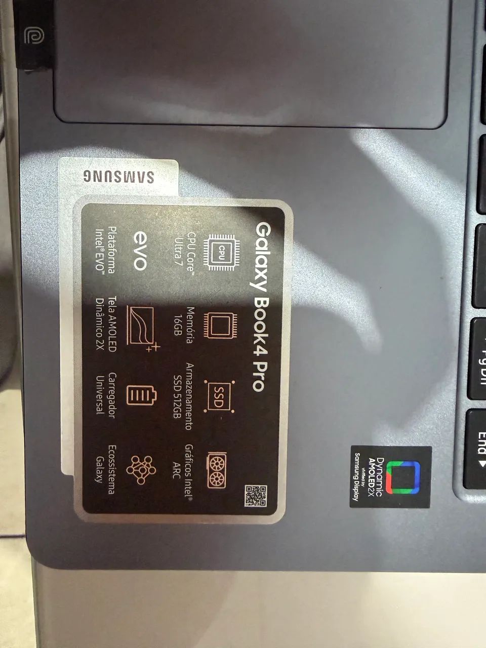 Notebook Samsung boo4 pro - Foto 4