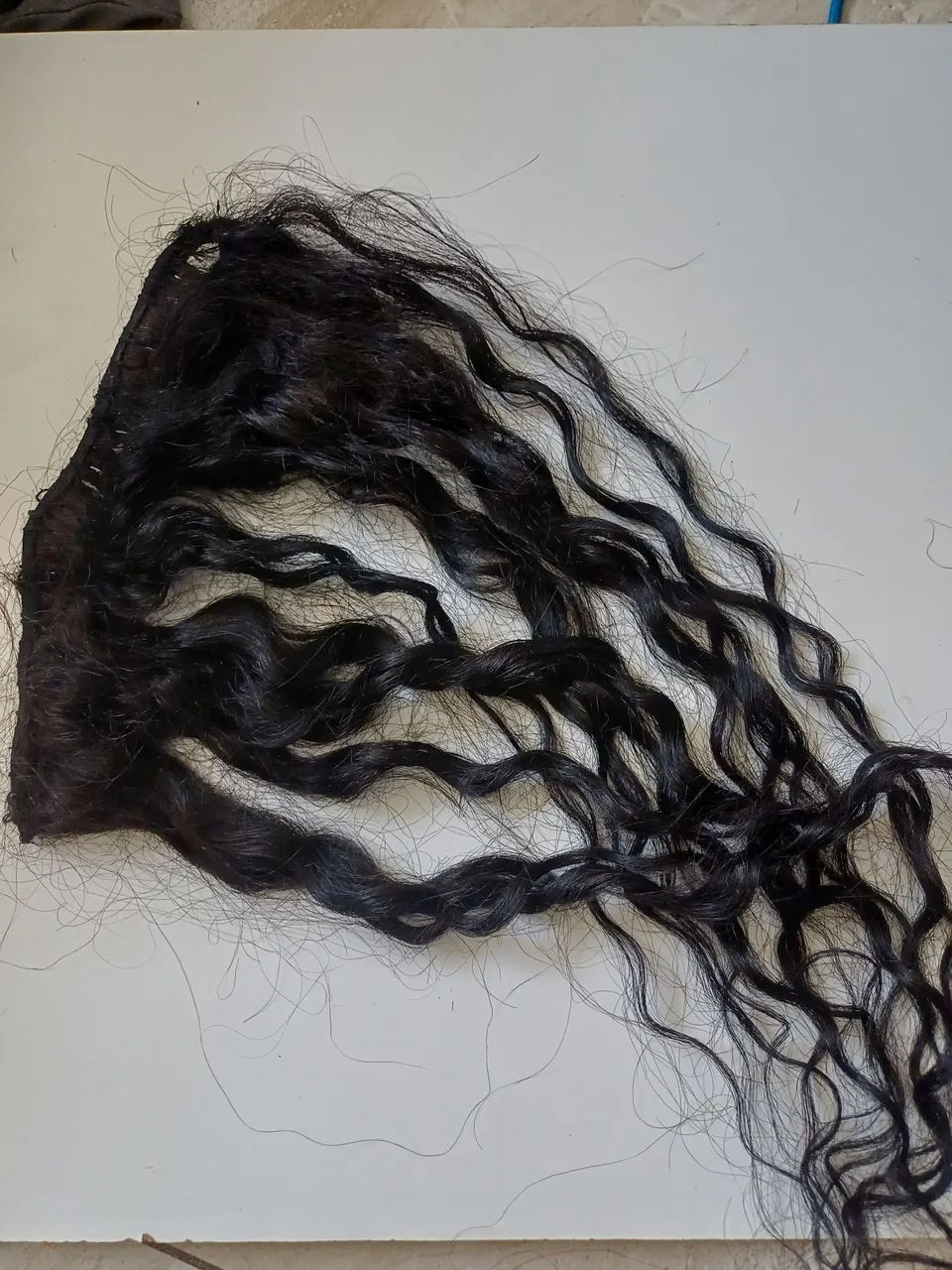 Cabelo humano cacheado 70cm - Foto 2