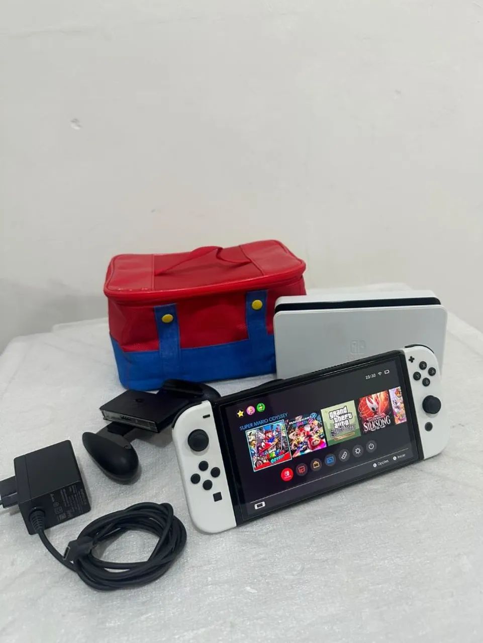 NINTENDO SWITCH OLED 64GB + 256 EXTRA  - Foto 2