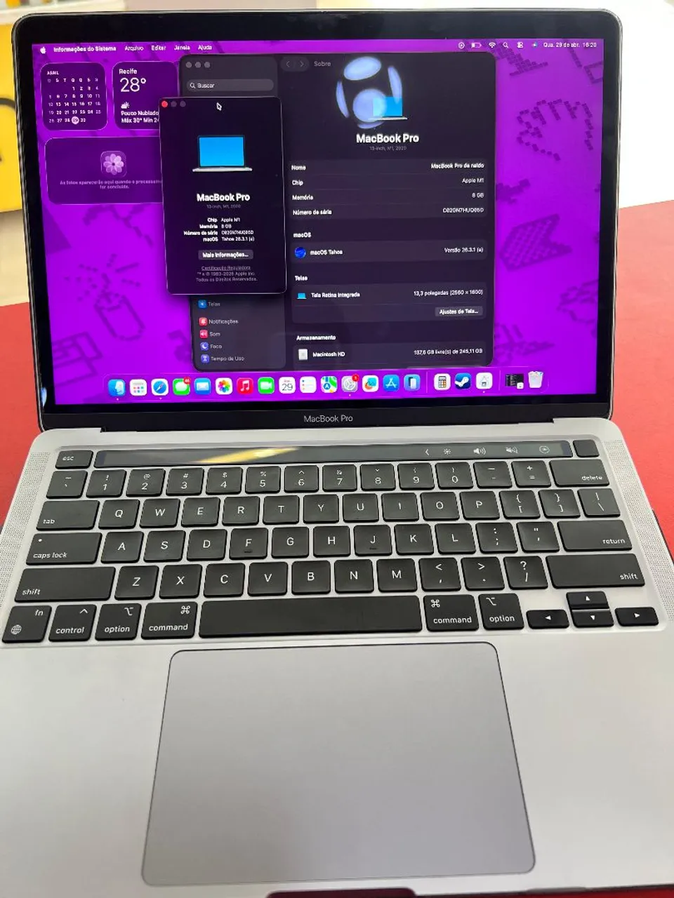 MACBOOK PRO 13 2019 - i7 | 16GB RAM | 512GB SSD - Notebooks