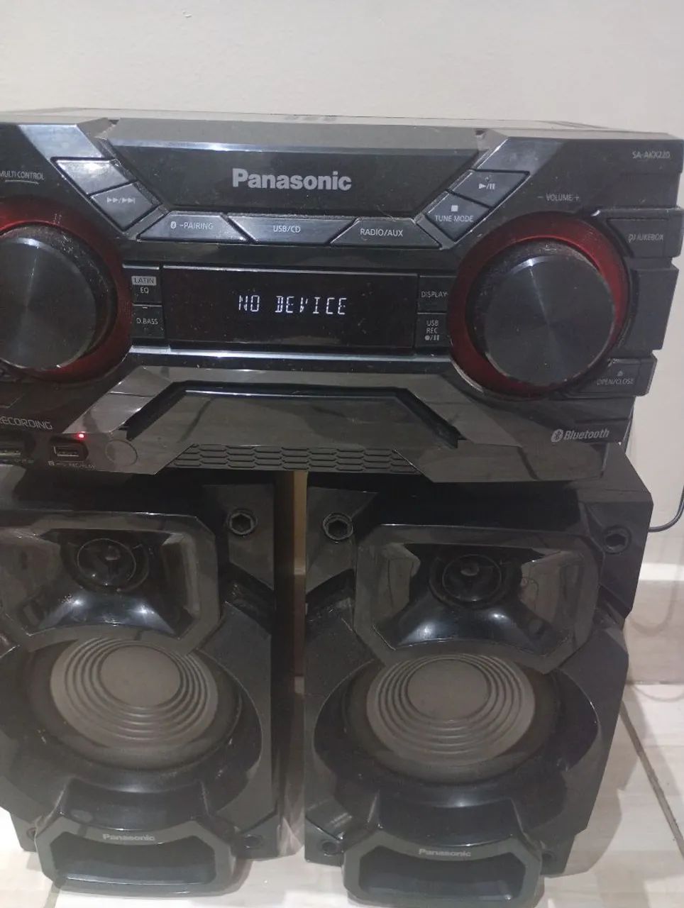 Mini sistem Panasonic akx 220/ 450wts rms - Foto 3
