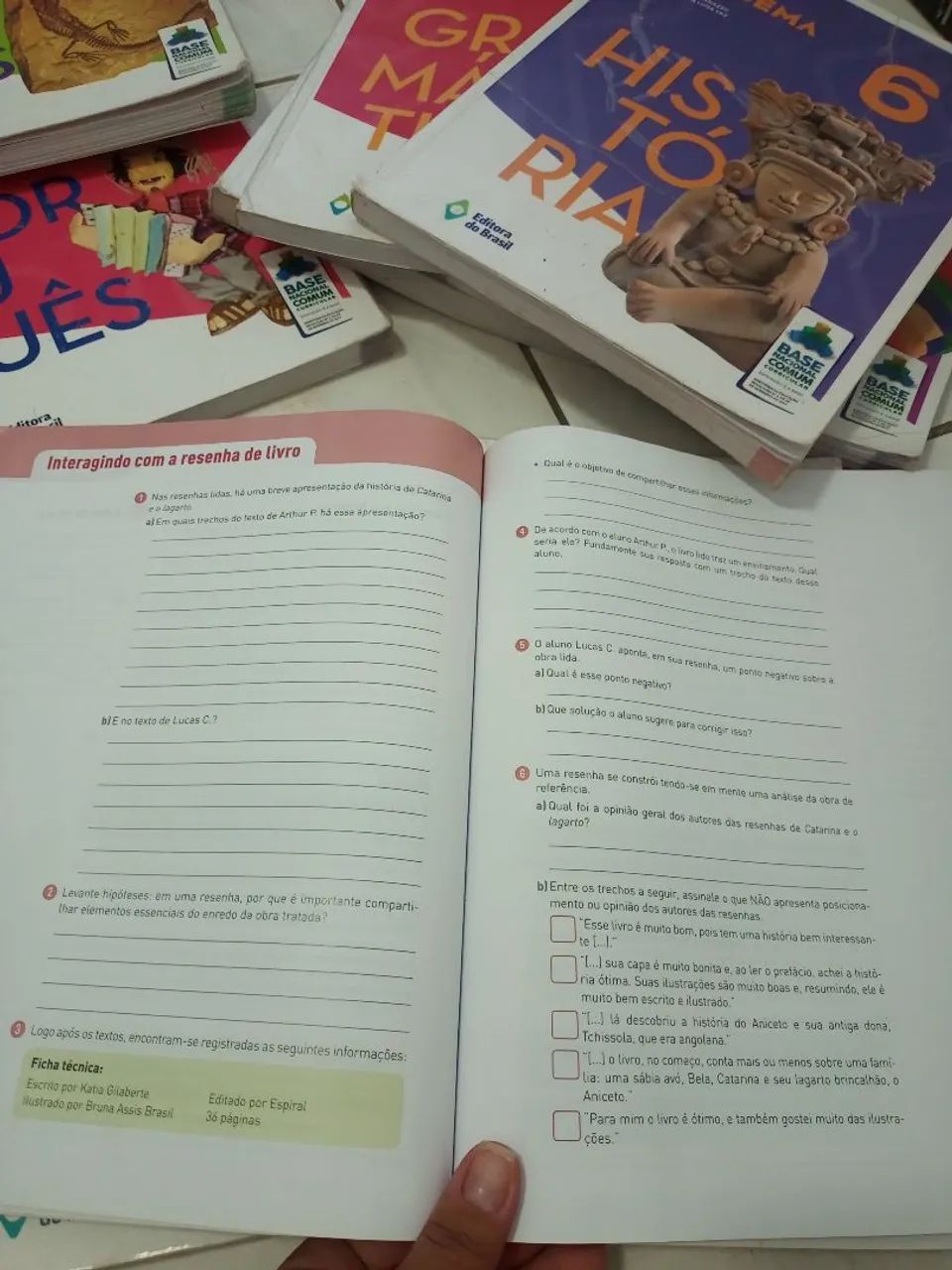 Livro 6 ano Editora Brasil  - Foto 4