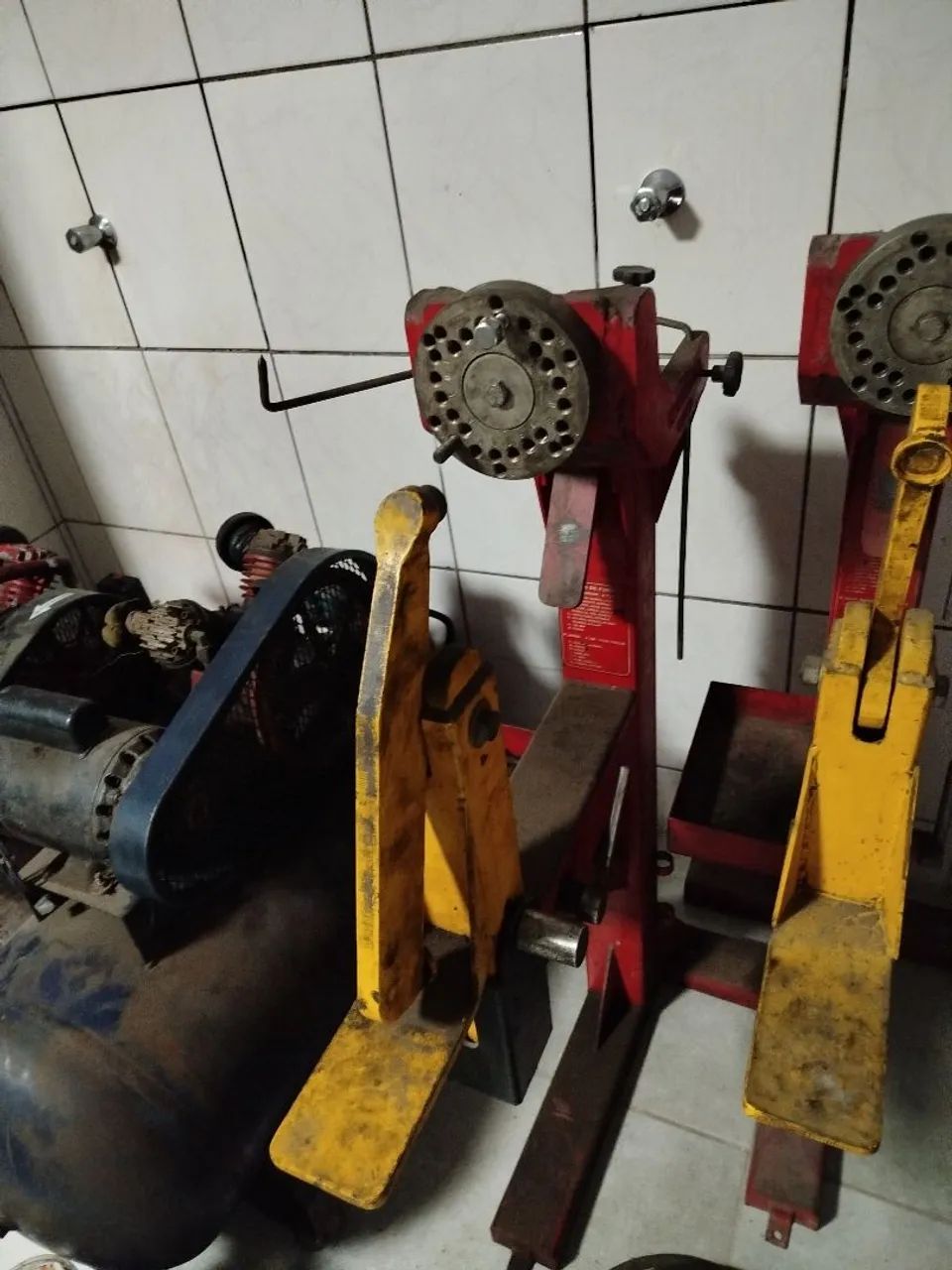 Par de máquina de desempenar roda de carro - Foto 4