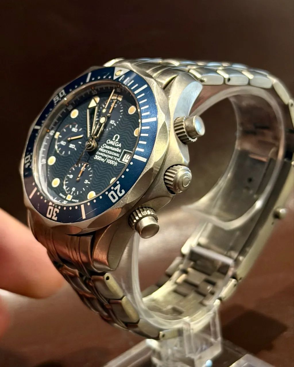 Omega seamaster Chrono em titanium  - Foto 4