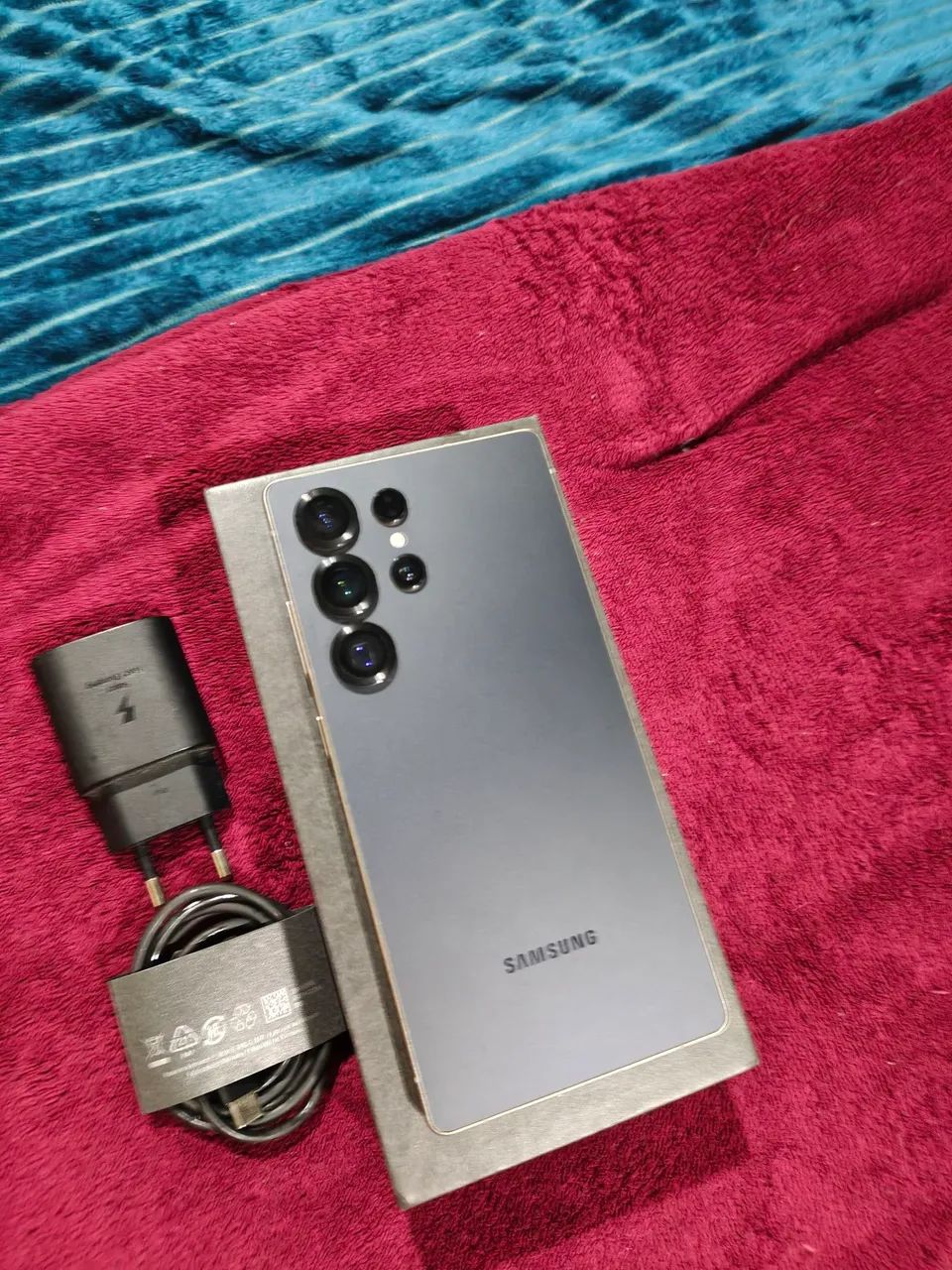 Galaxy s25 ultra zeroooo com nota e garantia - Foto 4