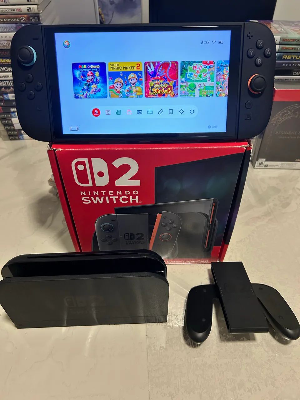 Nintendo Switch 2 completo (VERSÃO JAPONESA) - Consoles de Vídeo