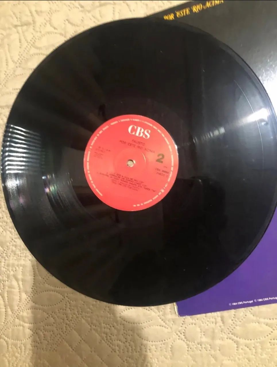 Vinil mídia dupla Fausto rio acima - Foto 3