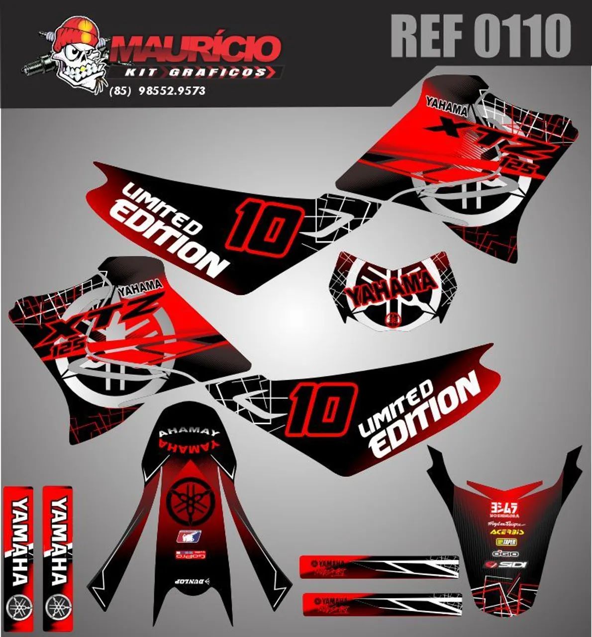 Kit adesivos  - Foto 4