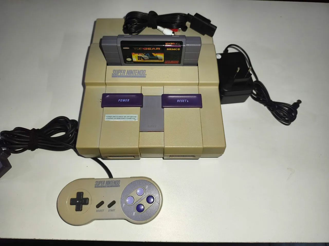Snes FAT perfeito estado completo  - Foto 3