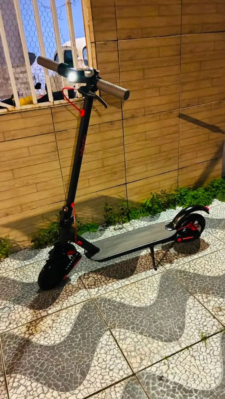 Patinete eletrico com amortecimento novo - Foto 2