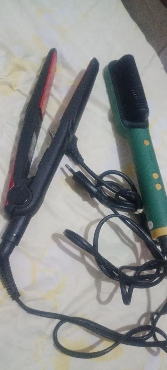 Vendo escova secadora e chapinha 