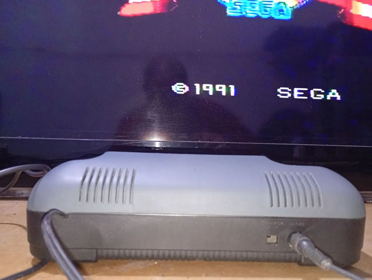 Sega master system 3 1 controle 1 jogo e cabos - Foto 5