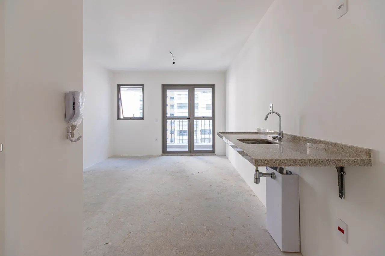 Studio para venda em Indianópolis com 1 quarto, 34m²