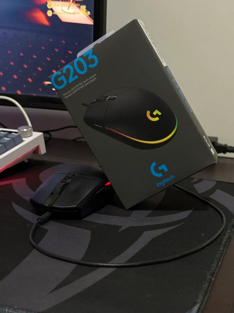 Mouse gamer logitech g203 - Foto 3