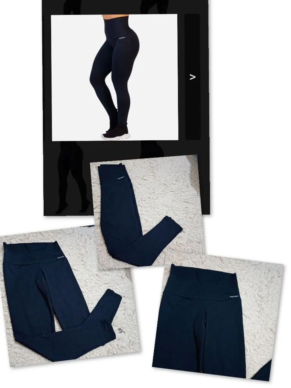 Calça legging marca Romance.