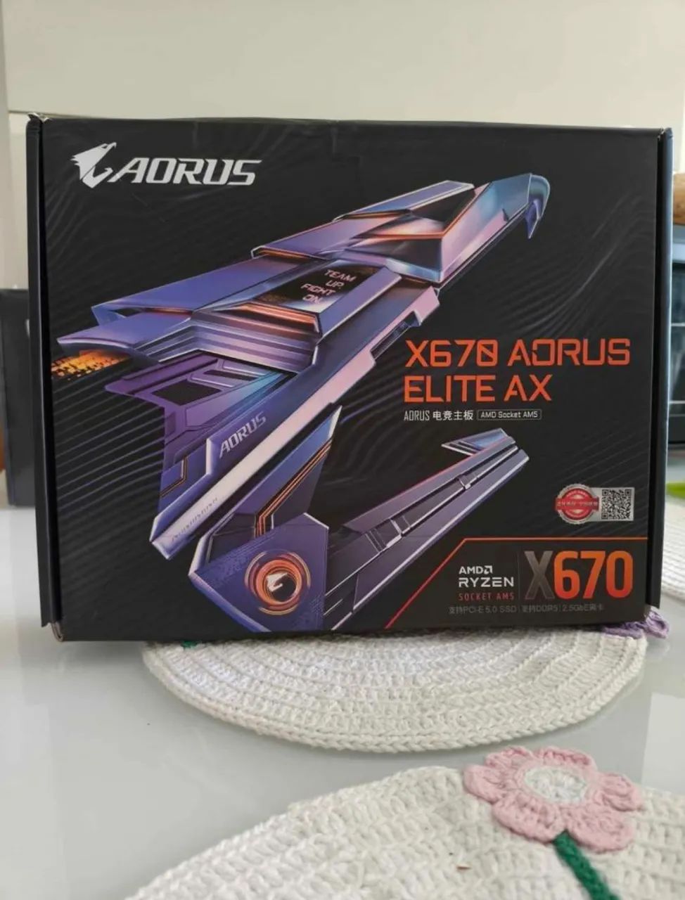 PLACA-MÃE X670 AORUS ELITE AX 