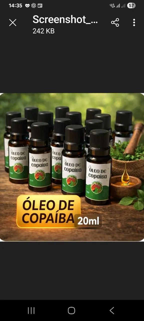 óleo de copaíba essencial  - Foto 2