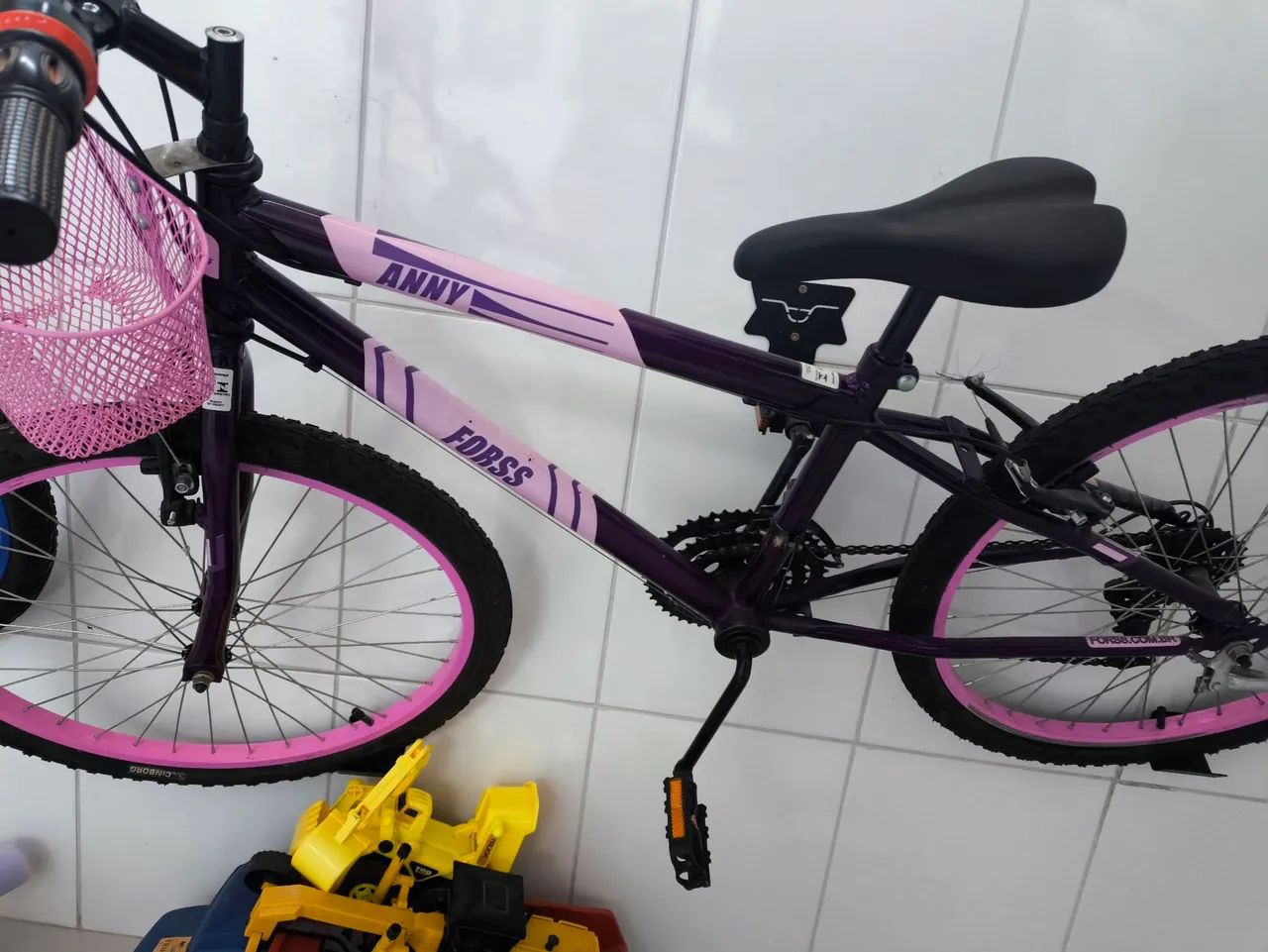 Bicicleta rosa