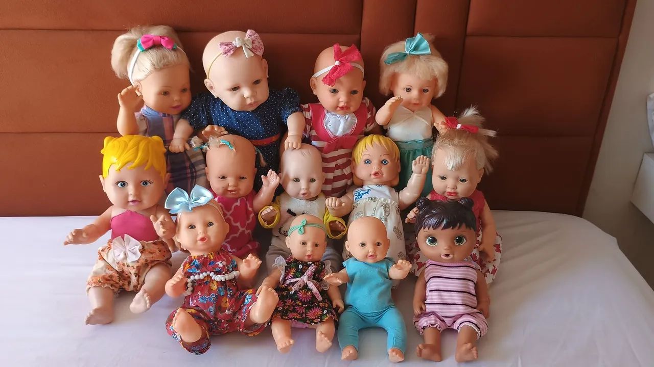 Lotão com várias bonecas para restauro - Foto 4