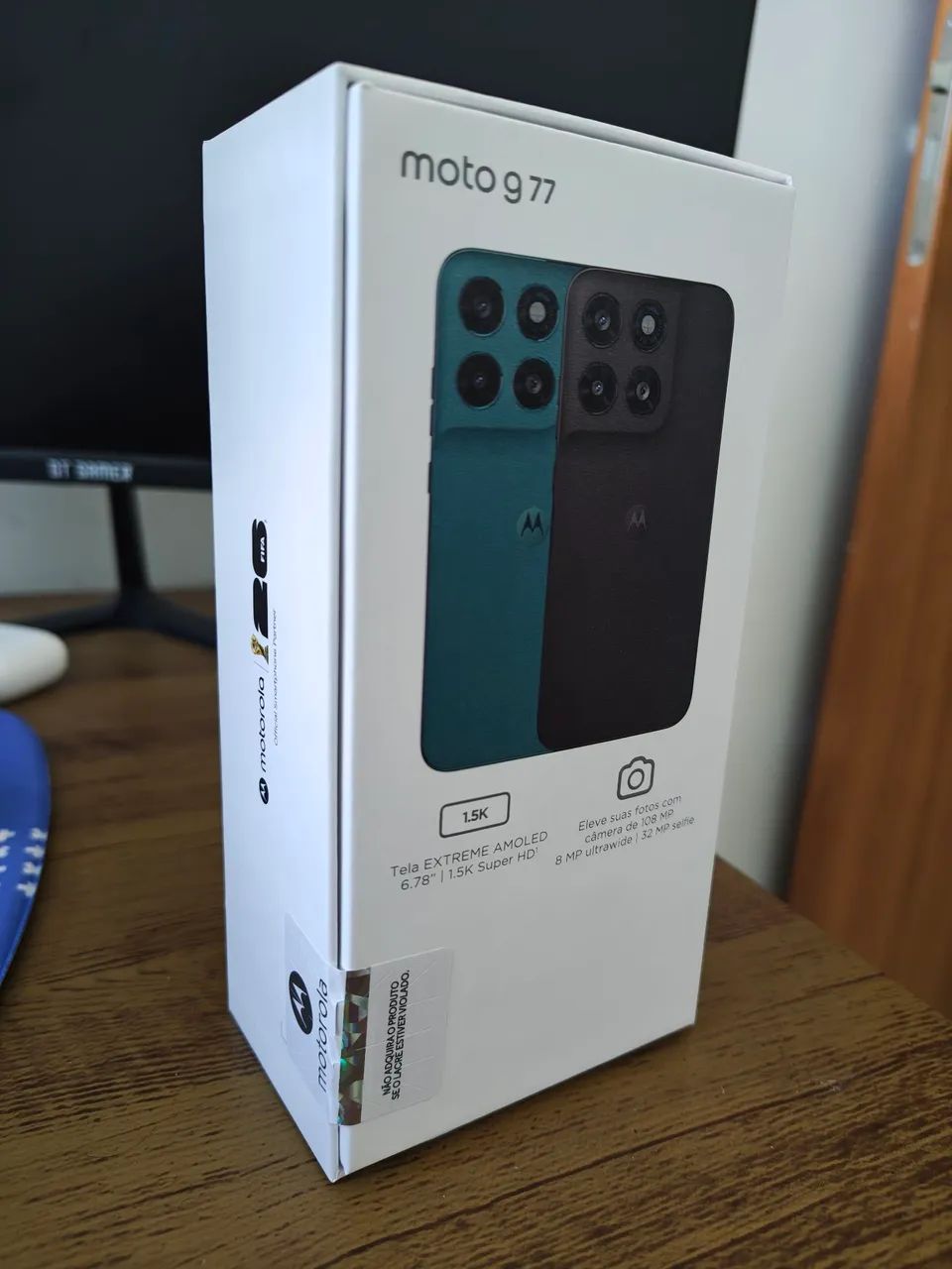 Motorola Moto G77 - 256GB (Lacrado)  - Foto 2