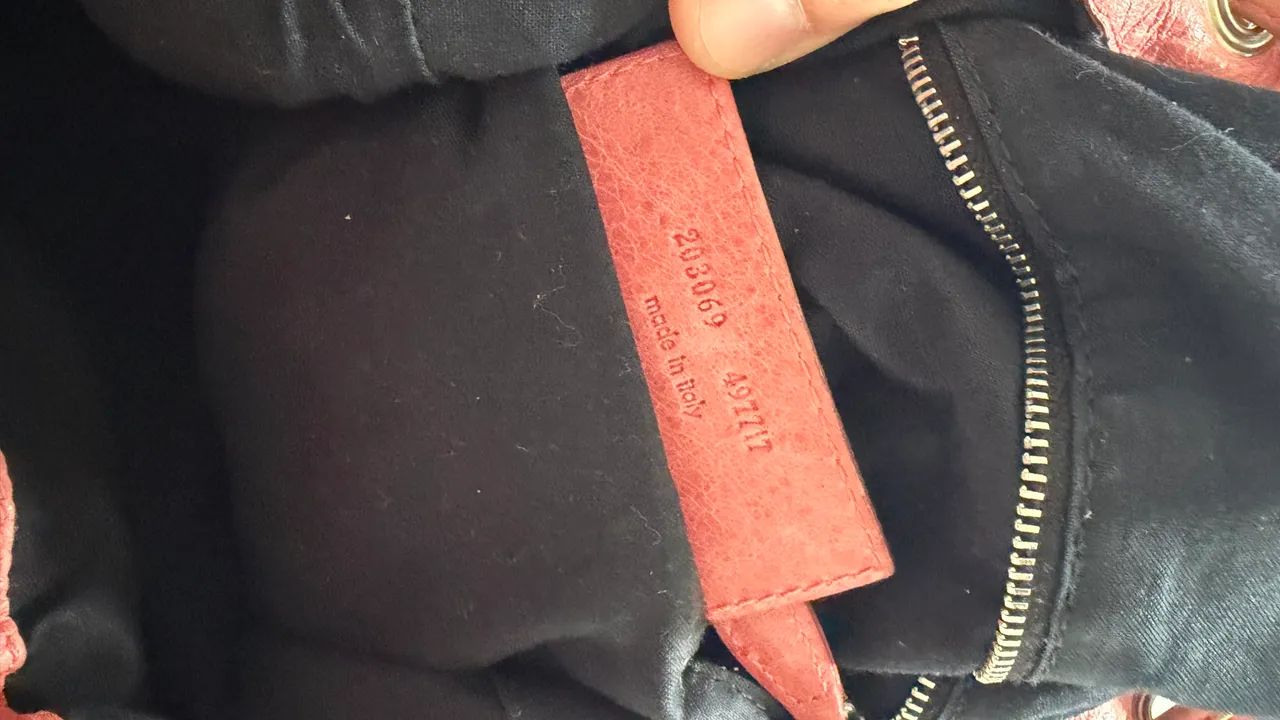 Bolsa Balenciaga Pompom Rosa Original - Foto 5