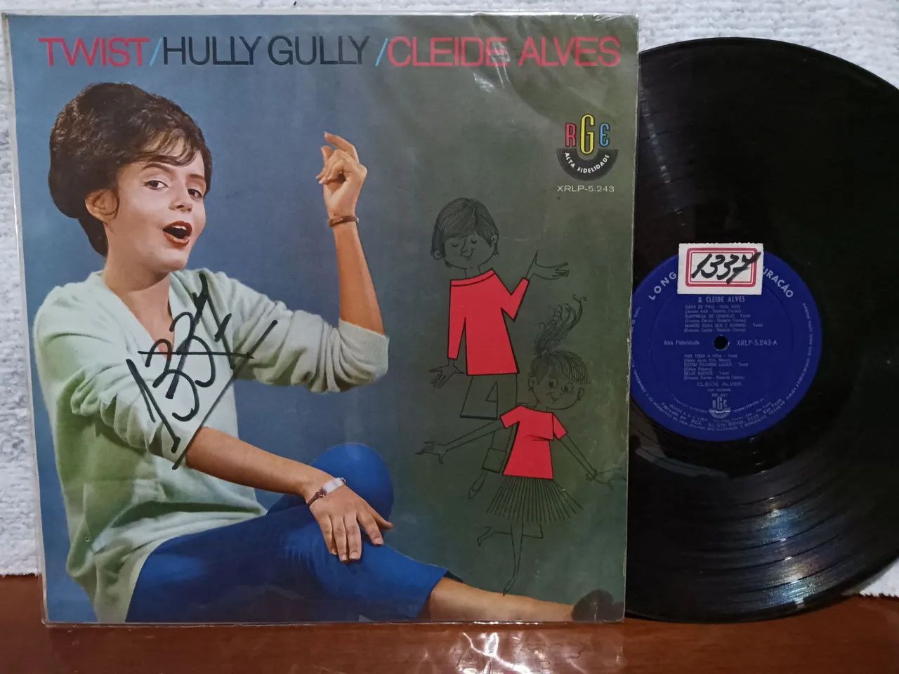 LP vinil Cleide Alves / Twist hully hully 1963