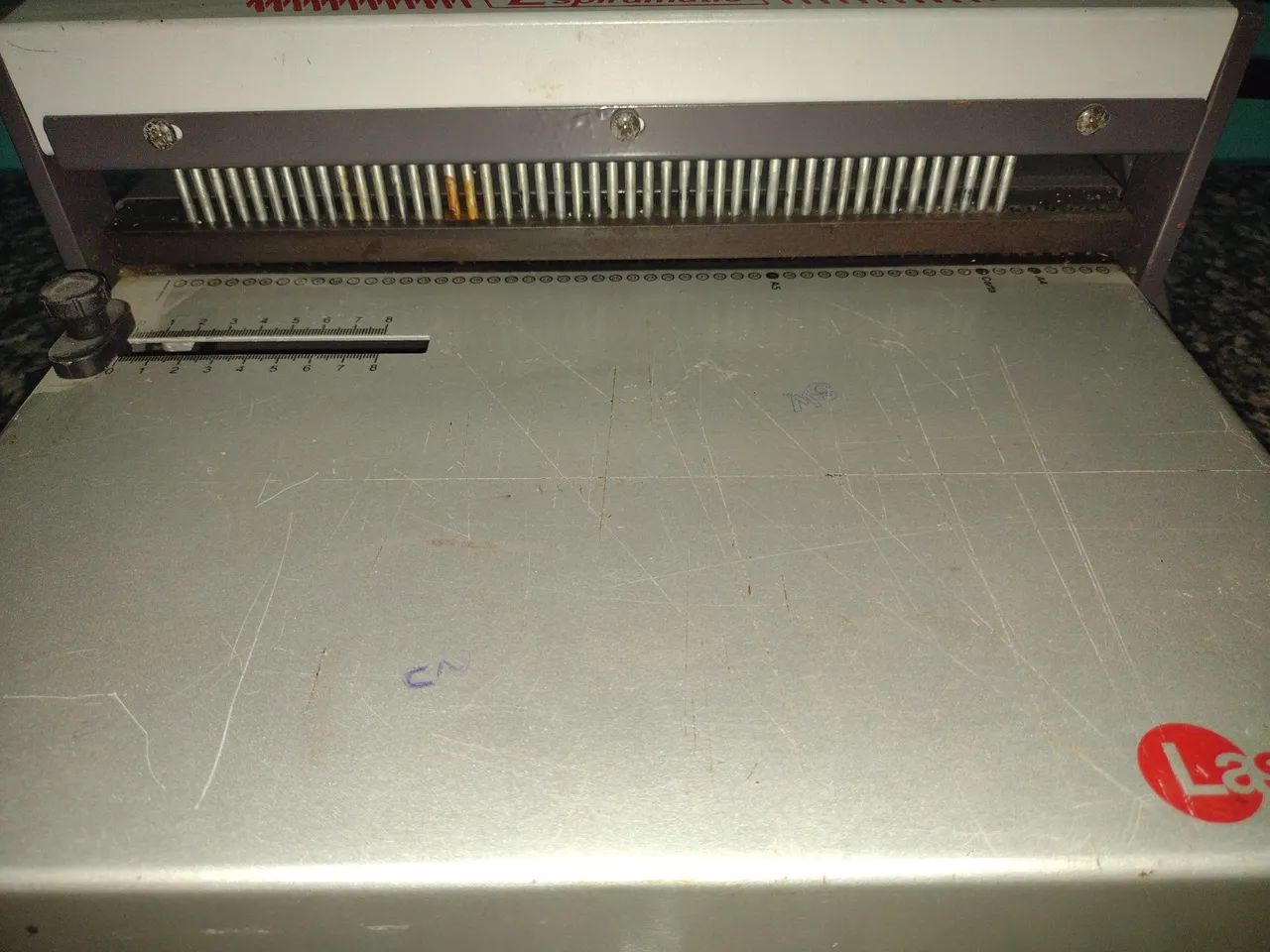 Encadernadora Manual Lassane Espiramatic Ofício  - Foto 2