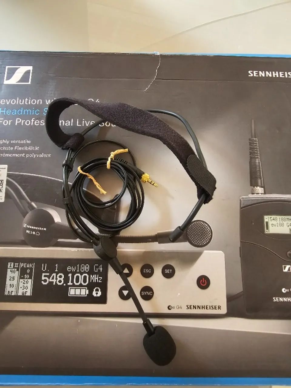 Microfone Headset Sennheiser ME3-A  - Foto 3