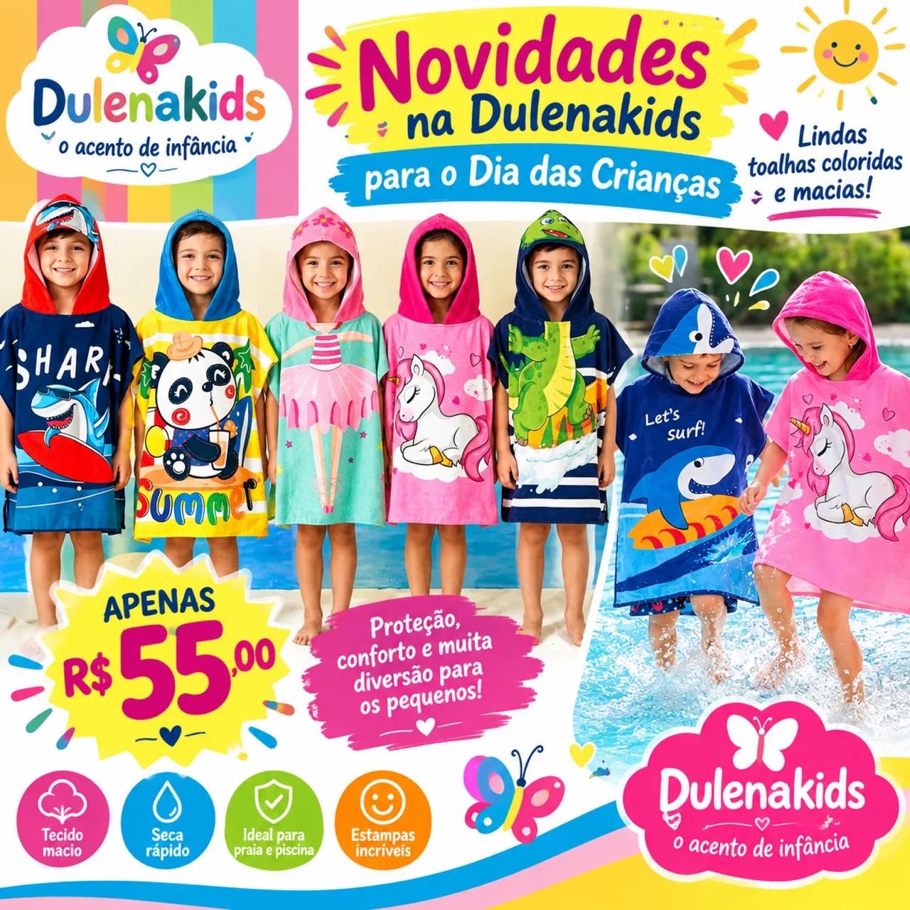 Toalhas infantil