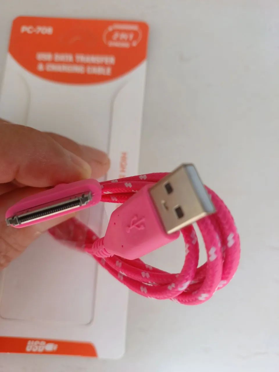Cabo USB 2.0  ipad antigo  - Foto 5
