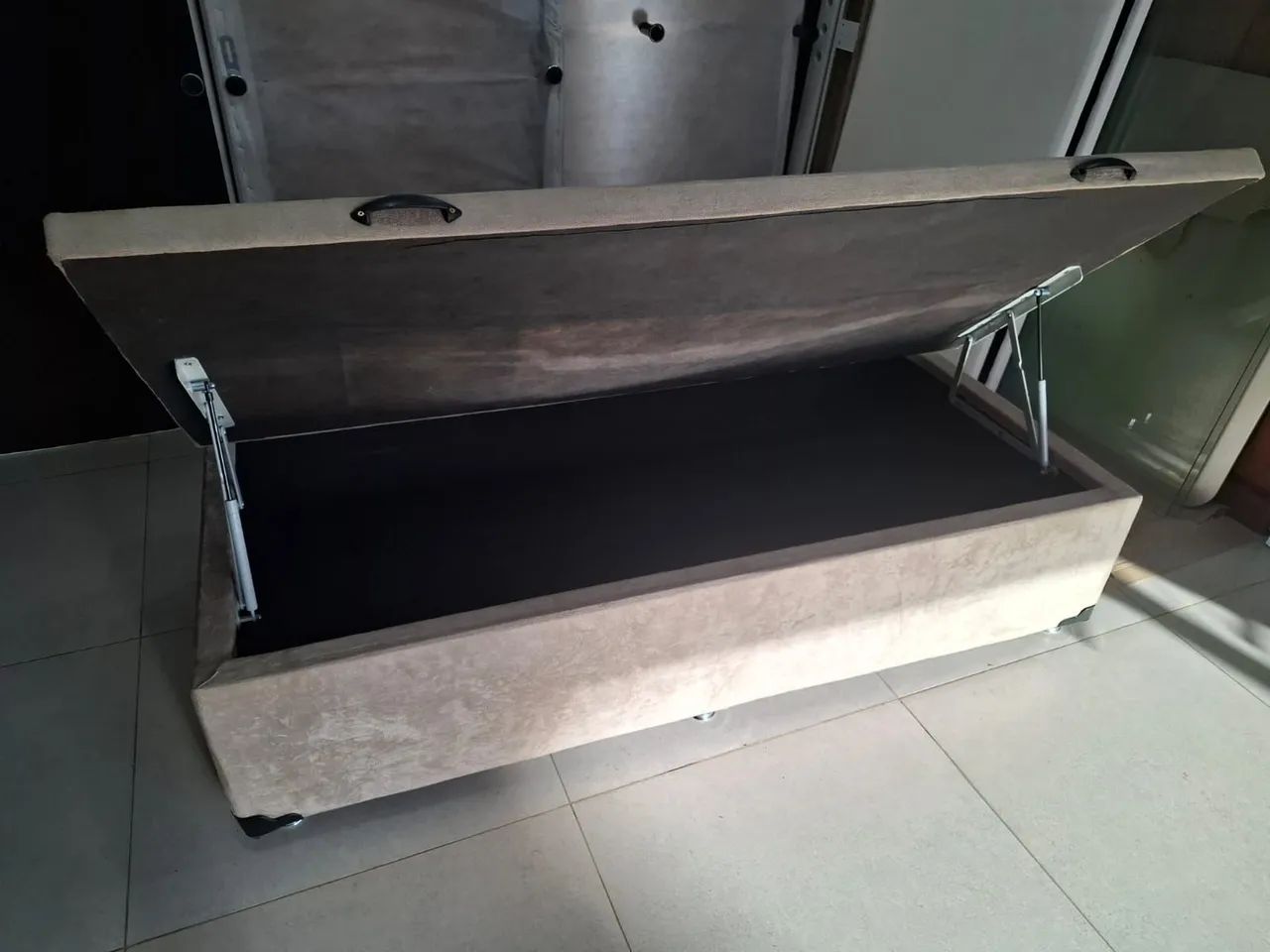 Cama box solteiro Bau 88×188 - Foto 2