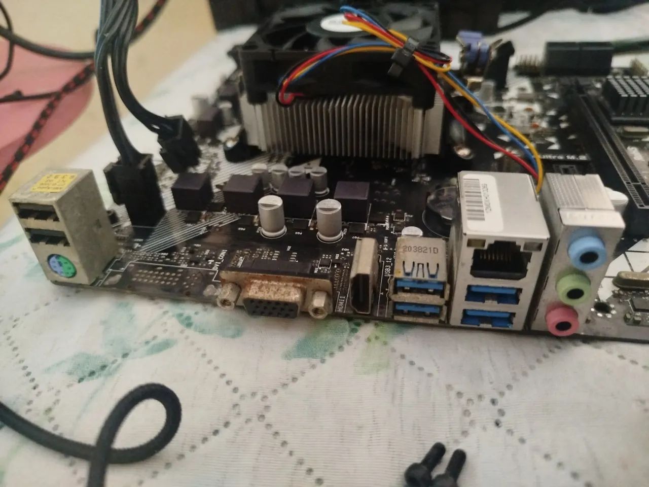 Vendo placa mãe e processador atholon 3000g - Foto 2