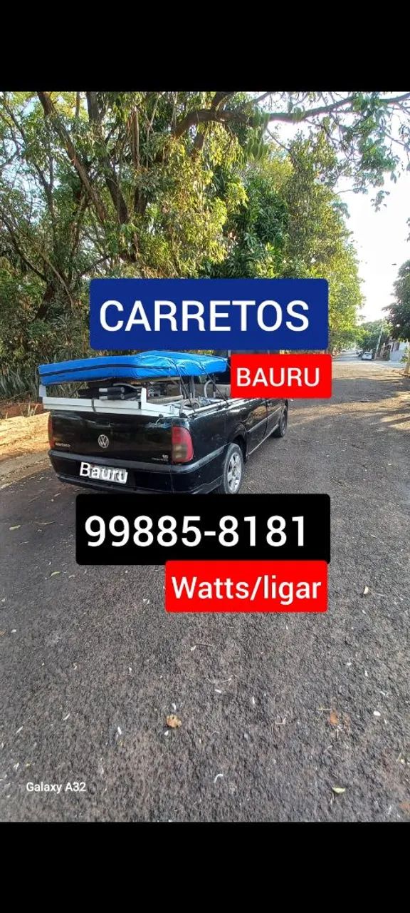 CARRETOS ÓTIMO PREÇO  COM SAVEIRO OU BAU  4M