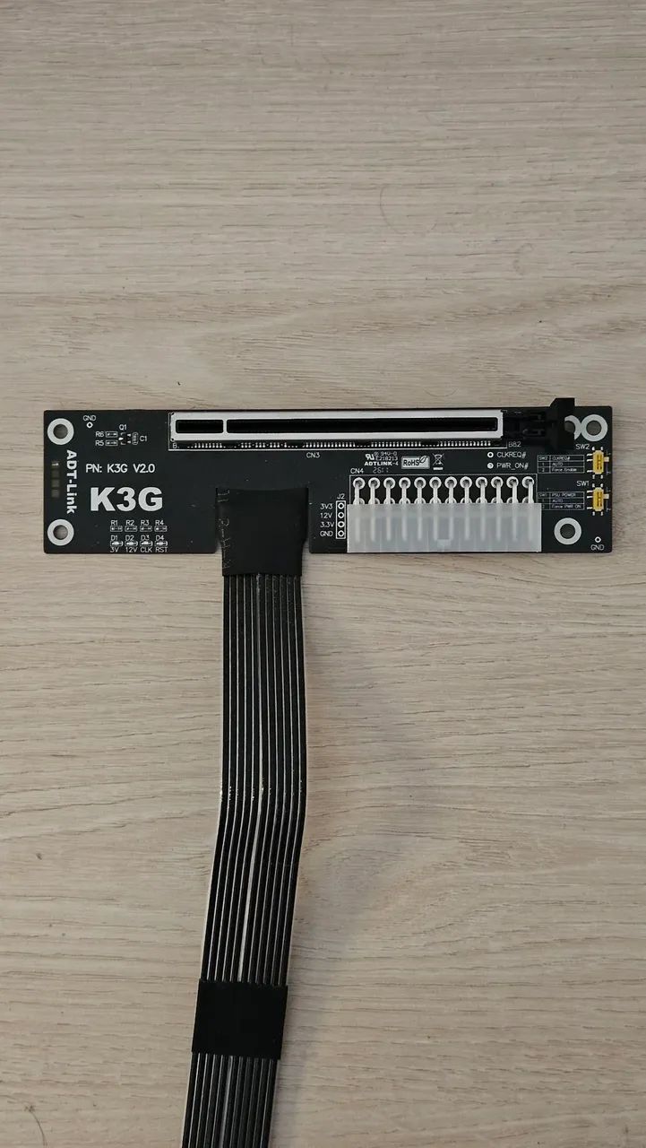 Adaptador EGPU PCI-E para M.2 Novo