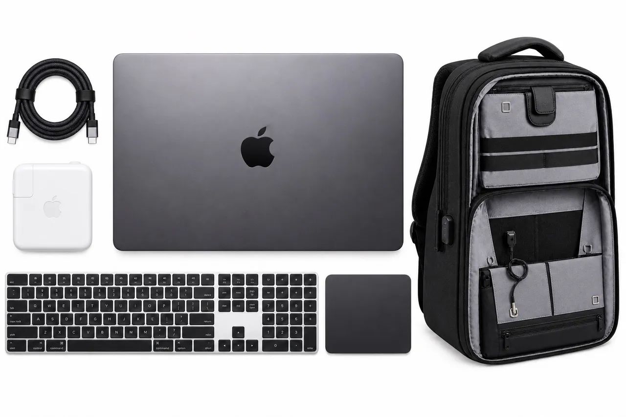  MacBook Pro 16 polegadas M4 Max 48GB 1TB 39 ciclos + acessórios Apple