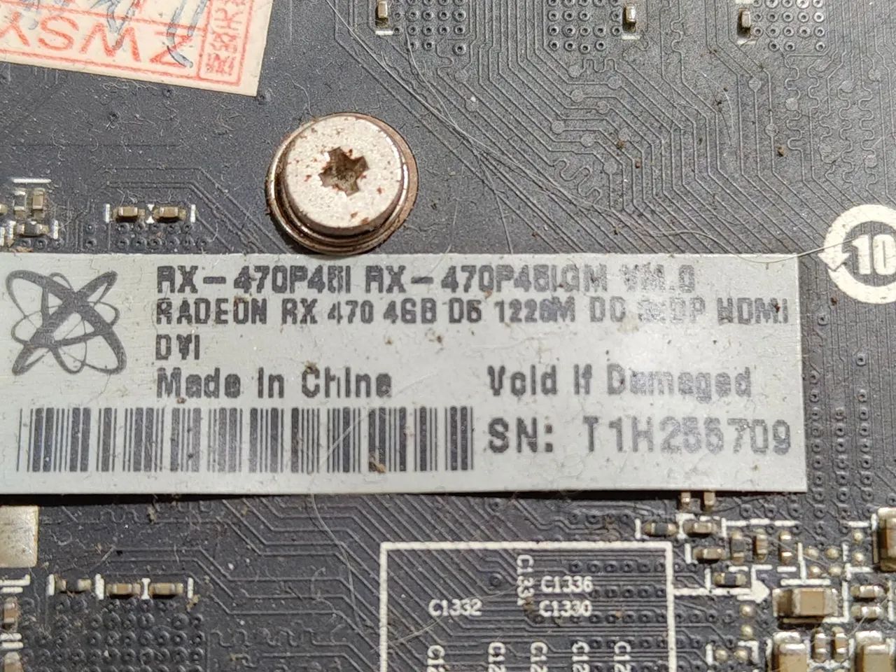 Placa de vídeo RX 470 4gb xfx - Foto 2