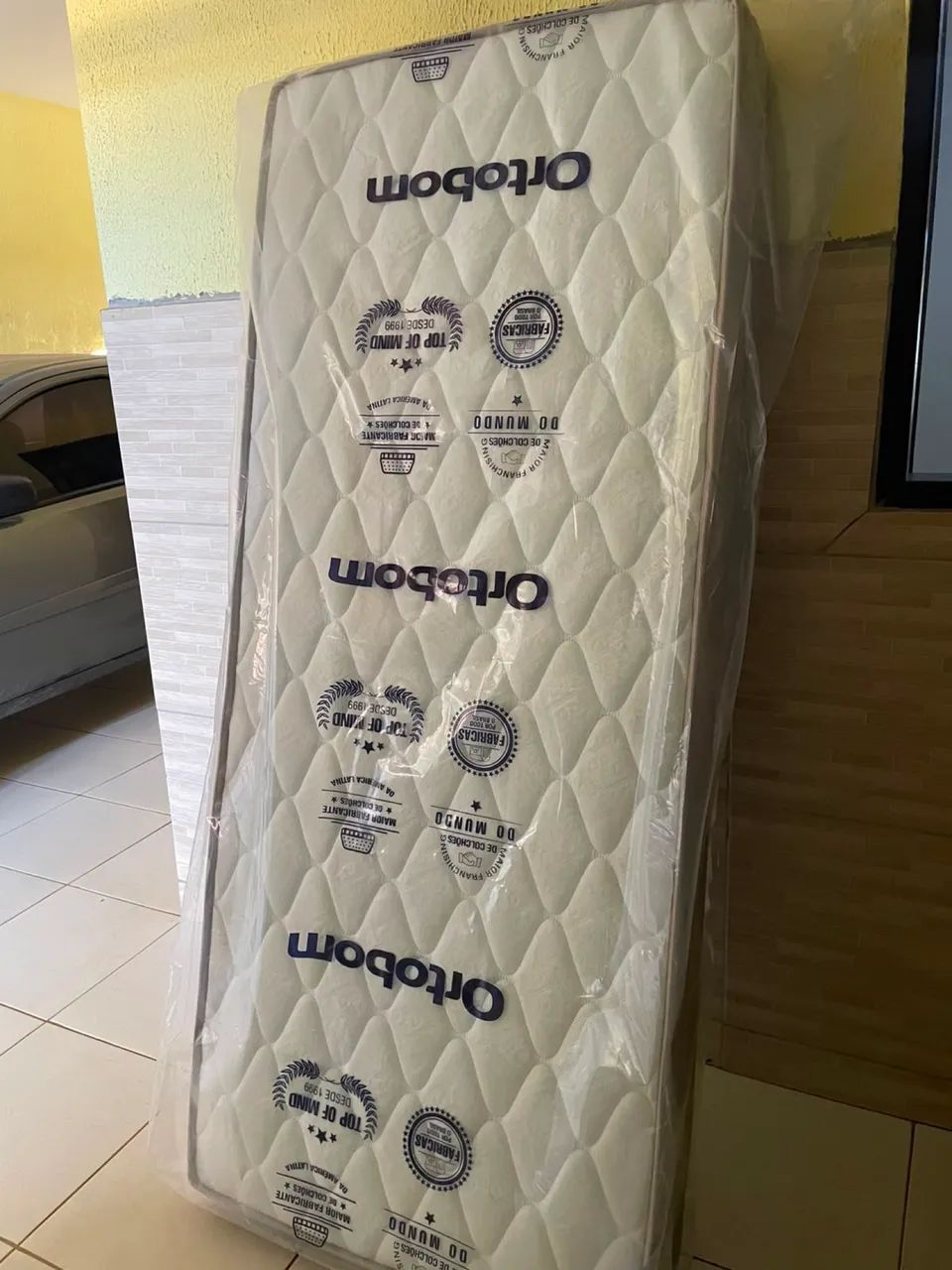 Cama box + colchão de solteiro  - Foto 2