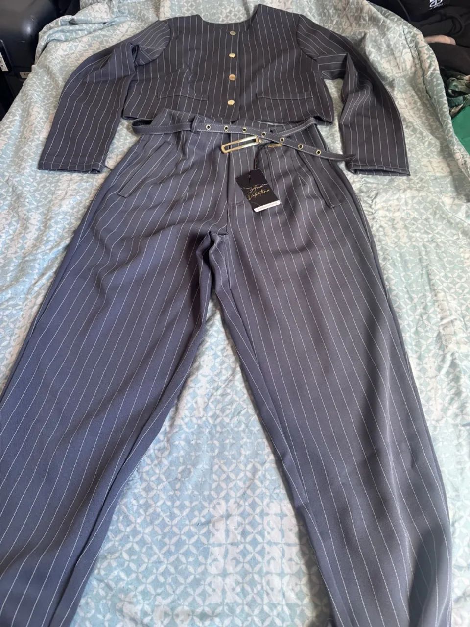 Conjunto alfaiataria risca de giz  - Foto 4