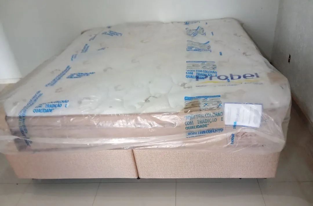 Cama box probel super king molas ensacadas individualmente 